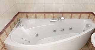 Установка угловой ванны в Североморске - профессиональный монтаж от СантехДомСвм от 3123 рублей